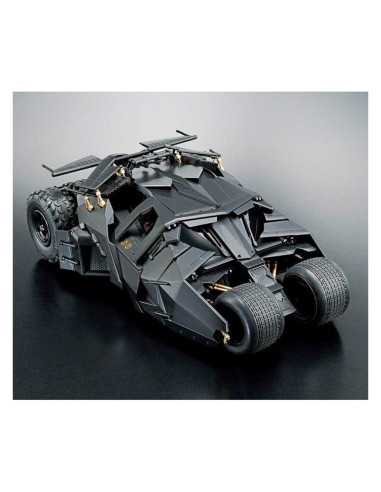 Figura replica bandai hobby dc comics batman batmobile 1 - 35 escala model kit