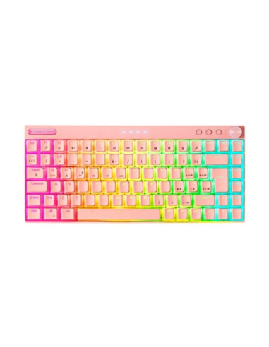 Teclado mars gaming mkcloudpbes wireless inalambrico rgb mecanico