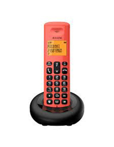 Telefono inalambrico alcatel dec e160 rojo