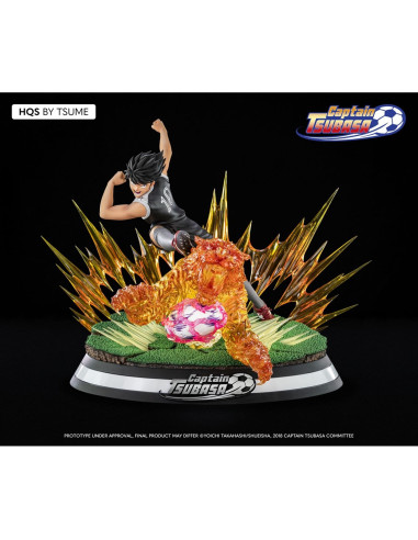 Figura tsume arts captain tsubasa kojiro hyuga mark lenders resina escala 1 - 6 edicion limitada 1250 unidades hqs