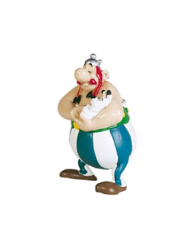 Figura plastoy asterix & obelix obelix con idefix pvc 12 cm