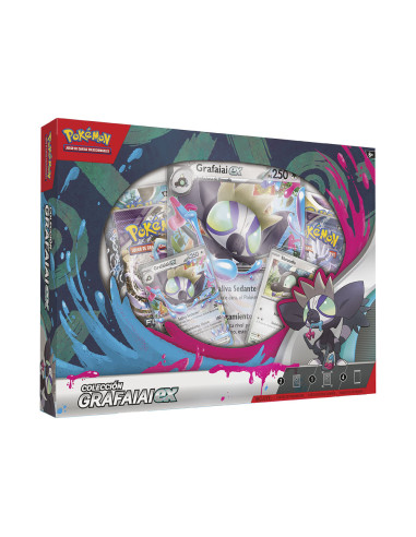 Juego de cartas pokemon tcg april ex box