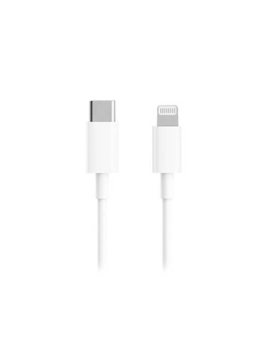 Cable lightning a usb tipo c xiaomi macho -  macho -  1m - blanco