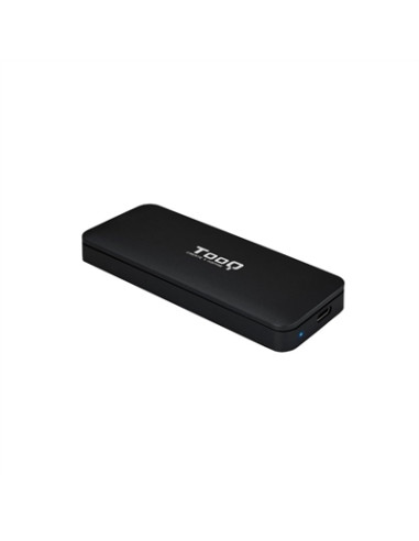 Caja externa tooq tqe - 2280b para ssd m.2 usb tipo c negro