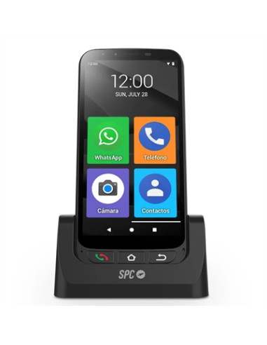 Telefono movil smartphone spc zeus negro -  5.5pulgadas -  bt -  13 mpx -  5 mpx -  android 11 -  32gb rom -  3gb ram -  2400 m