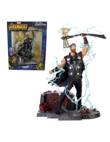 Figura diamond select toys marvel avengers 3 thor con stormbreaker