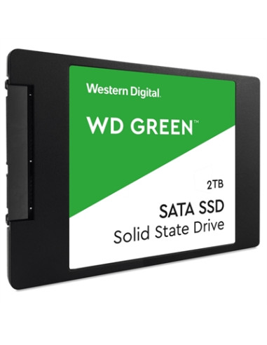 Disco duro interno ssd wd western digital green wds200t2g0a 2tb 2.5pulgadas sata 3