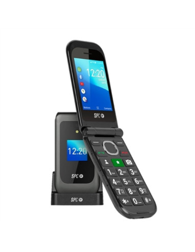 Telefono movil spc 2316n jaser 2 black tipo tapa -  2.8pulgadas -  micro sd -  radio -  wifi -  bluetooth