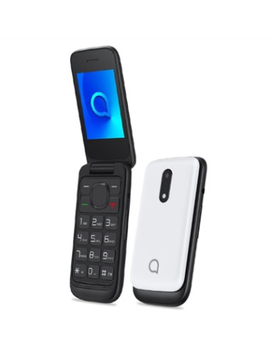 Telefono movil alcatel 2057d negro - blanco - 2.4pulgadas - 4mb rom - 4mb ram - 1.3mpx - 970mah