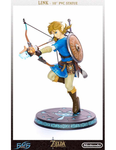 First 4 figures link standard ed estatua 25 cm the legend of zelda: breath of the wild