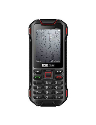 Telefono movil maxcom strong mm917 negro -  2.4pulgadas -  2mpx -  3g