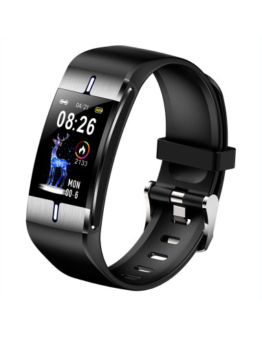 Pulsera smart band maxcom fw34 silver -  1.04pulgadas