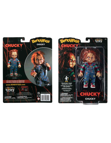 Chucky figura flexible 14 -5 cm universal bendyfig comic