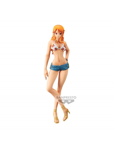 Figura banpresto grandista one piece nero nami