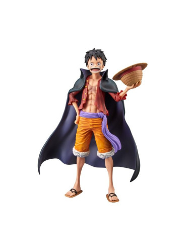 Figura banpresto one piece monkey d luff 2 grandista nero