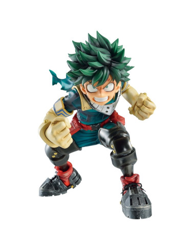 Figura banpresto my hero academia izuku midoriya chronicle super master stars