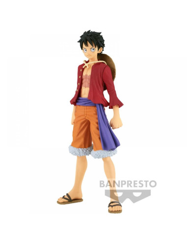 Figura banpresto one piece dxf the grandline men wanokuni luffy vol 24