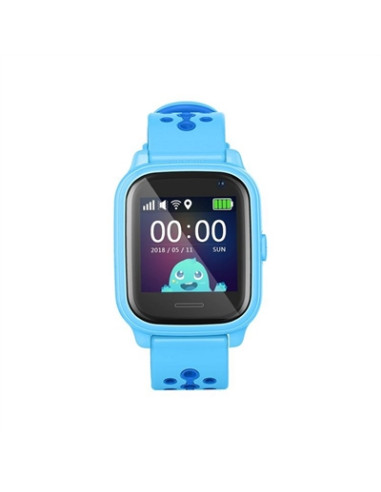 Reloj smartwatch leotec kids allo gps antiperdida azul 1.3pulgadas