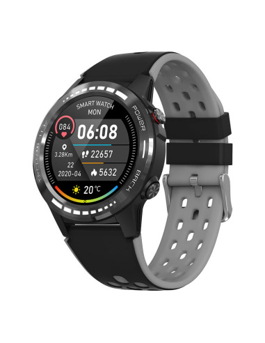 Reloj smartwatch leotec multisport gps advantage plus negro 1.3pulgadas