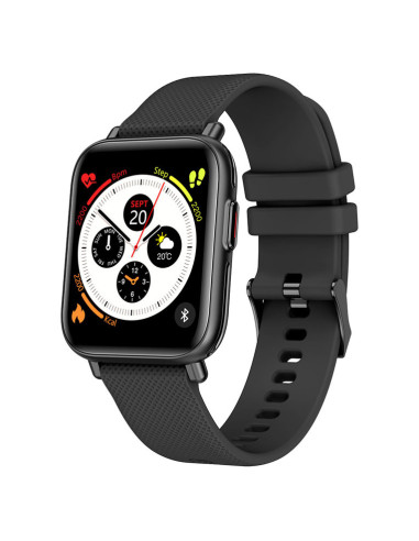 Reloj smartwatch leotec multisport stor therm negro 1.69pulgadas