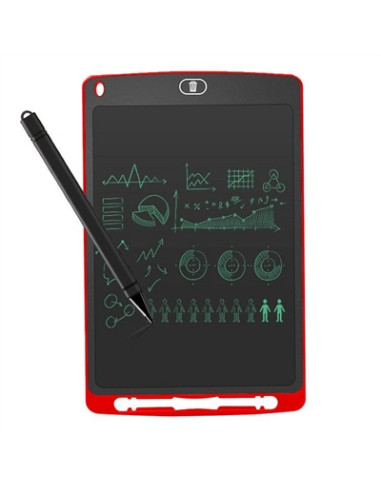 Pizarra digital leotec sketchboard ten lcd 8.5pulgadaspulgadas rojo