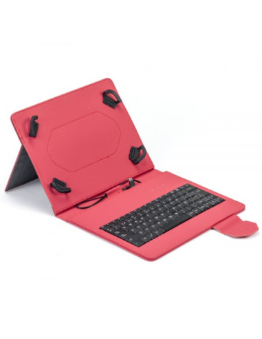 Funda tablet maillon urban teclado usb 9.7pulgadas -  11pulgadas rojo