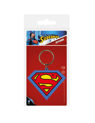 Llavero pyramid dc comics escudo superman