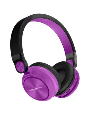 Auriculares micro energy sistem urban2 radio violeta