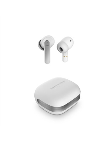 Auriculares micro energy sistem travel 6 anc moon blanco true wireless estereo - carga inalambrica - estuche carga