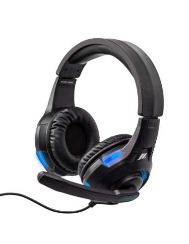 Auriculares gaming sbs mhheadbusterk jack 3.5mm negro