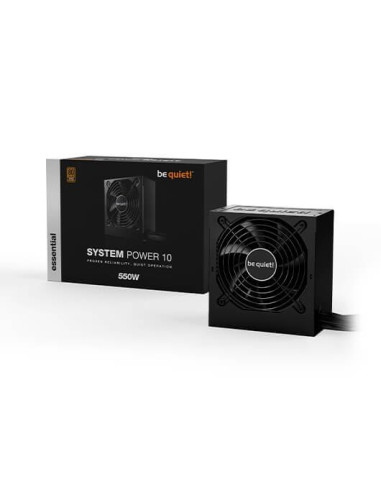 Fuente alimentacion be quiet! system power 10 gaming atx 550w