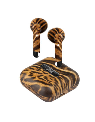 Auriculares inalambricos sbs tejzearhooxbtleo bluetooth 5.0 leopardo