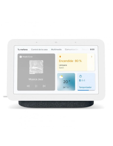 Altavoz inteligente google nest hub 2º generacion carbon