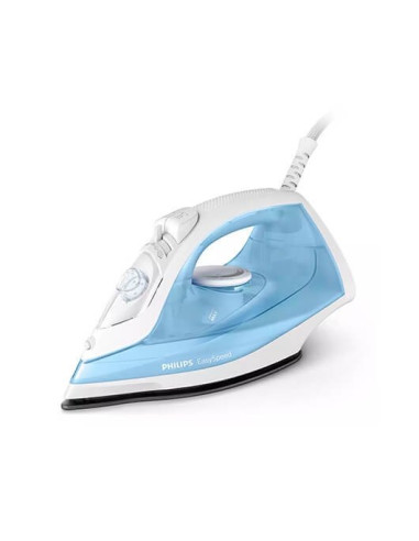 Plancha de vapor philips easyspeed azul claro - blanco 2000w - vapor continuo - antiadherente - dep 220ml - antical