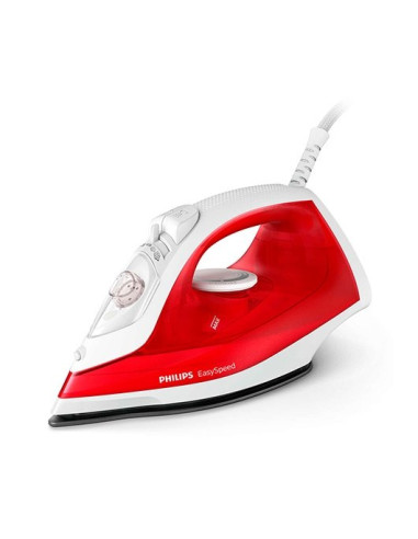 Plancha de vapor philips easyspeed rojo - blanco 2000w - vapor continuo - antiadherente - dep 220ml - antical