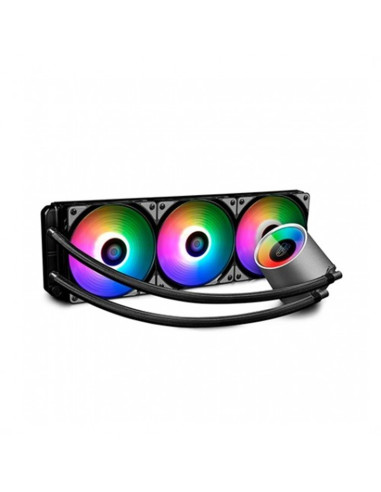 Kit refrigeracion liquida gaming deepcool castle 360rgb v2 3 x 120mm argb