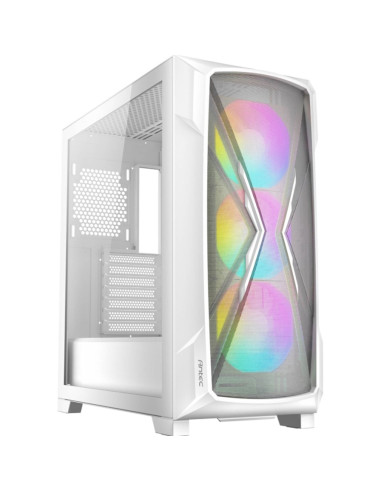 Caja ordenador gaming antec dp505w atx 2 x usb 3.0 sin fuente blanco rgb