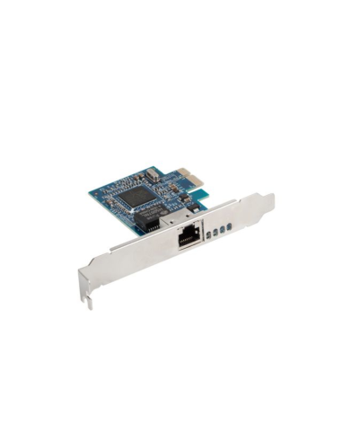 Tarjeta red lanberg ethernet rj45 pci - e 1 puerto gigabit lp