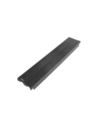 Patch panel ciego ignifugo lanberg montaje rapido plastico 19pulgadas 2u negro