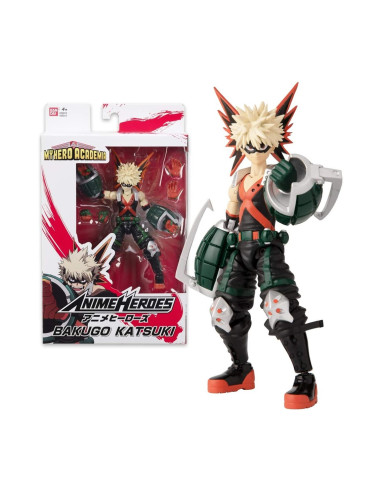 Figura articulada bandai my hero academia katsuki bakugo