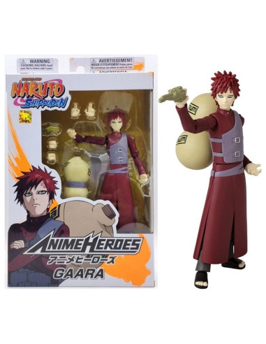 Figura bandai anime heroes naruto gaara