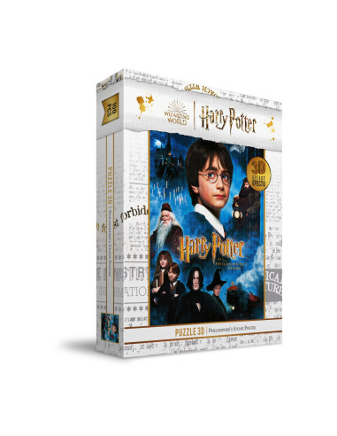 Puzle 100 efecto 3d poster piedra filosofal harry potter