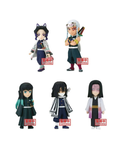 Figura banpresto demon slayer kimetsu no yaiba world collectable vol. 6 unidad aleatoria