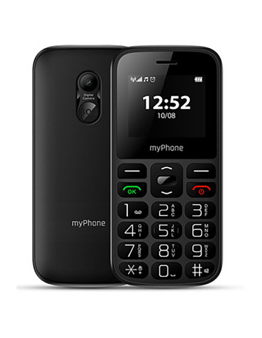 Telefono movil myphone halo a black 1.77pulgadas -  0.3mpx -  2g - negro