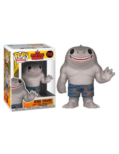 Funko pop dc comics escuadron suicida king shark 56019