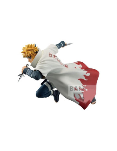 Figura banpresto naruto shippuden vibration stars minato namikaze ii 18cm