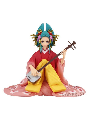 Figura banpresto one piece dxf the grandline lady extra komurasaki 10cm