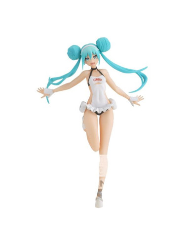 Figura banpresto hatsune miku racing miku 2022 tropical maid 16cm