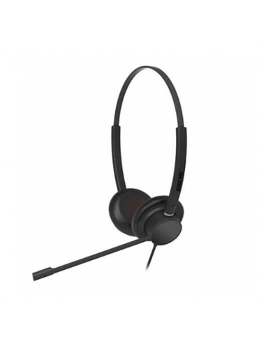 Auriculares micro spc brave pro negro diadema -  ubs tipo c -  varilla micro