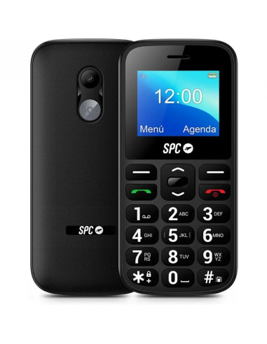 Telefono movil spc fortune 2 4g black 1.77pulgadas -  radio -  bt -  0.08mpx -  micro usb